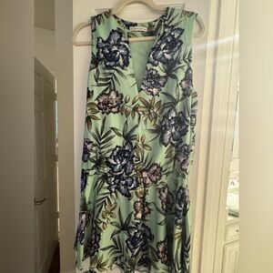 Alice + Olivia Brook Oasis Mint Floral Dress